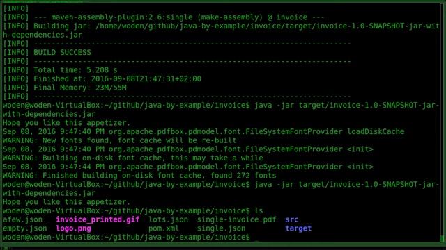 Invoice creation part 4 (Java by Example) смотреть онлайн