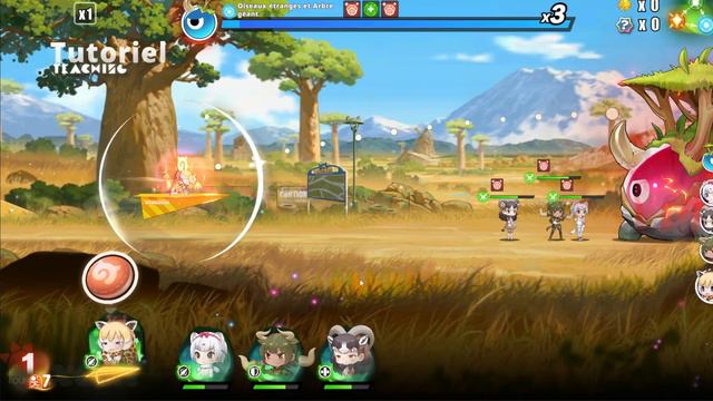 Découverte de Kemono Friends: Kingdom 🦉 RPG de Waifu + Angry Birds смотреть онлайн