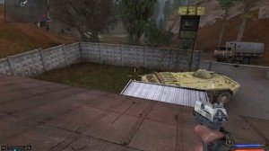 полезное в S.T.A.L.K.E.R тч#2Секретный тайник на крыше блокпоста