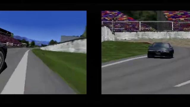 Gran Turismo 1 - PS2 "Smooth Textures" Option effect - Video смотреть онлайн