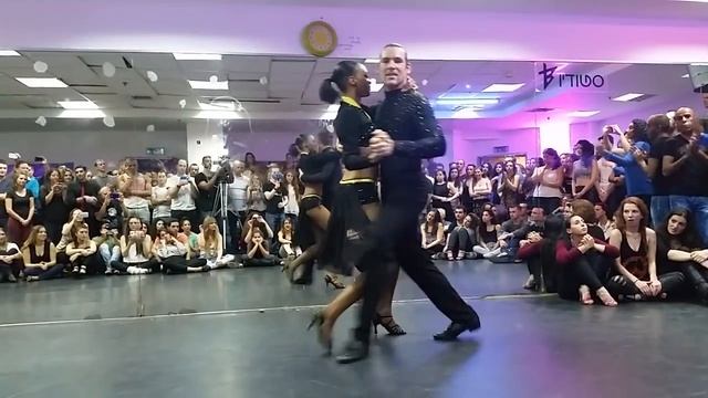 Isabelle & Felicien - Kizomba show in Israel смотреть онлайн