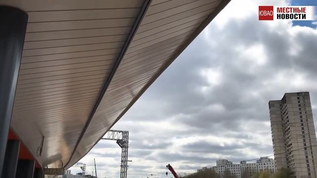 Как строят платформу МЦД-2 в Печатниках смотреть онлайн