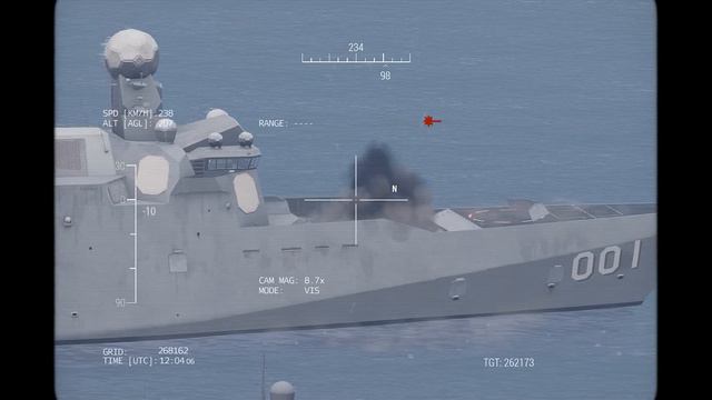 Bayraktar TB-2 Drone destroyed entire Fleet and captured Aircraft Carrier - UAV - Arma 3 Mil-Sim смотреть онлайн