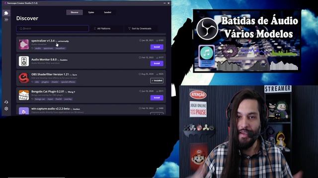 STARSCAPE OBS MANAGER - COMO INSTALAR/DESINSTALAR/ATUALIZAR PLUGINS NO OBS STUDIO смотреть онлайн