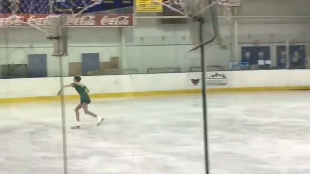 My excel preliminary plus Celtic themed free skate! смотреть онлайн