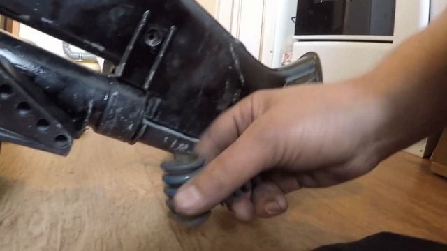 Пружины в ногу Ветерок 12 с помощью аккумулятора / или Как собрать ногу в домашних условиях ! смотреть онлайн