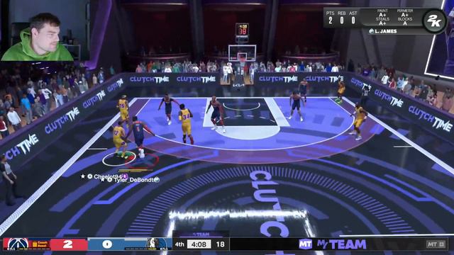 DIAMOND LEBRON JAMES GAMEPLAY!! IS HE WORTH $100 IN NBA 2K24 MyTEAM?? смотреть онлайн