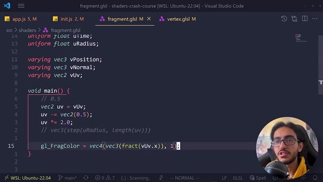 Three.js Shaders (GLSL) Crash Course For Absolute Beginners смотреть онлайн
