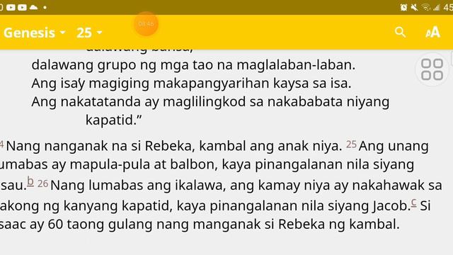 Genesis 25:1-34 Mga Lahi ni Abraham. смотреть онлайн