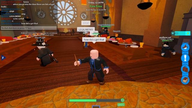Playing Hogwarts in ROBLOX |RO-Wizard смотреть онлайн