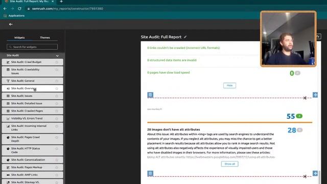 Je réalise en LIVE un AUDIT SEO sur SEMRUSH смотреть онлайн