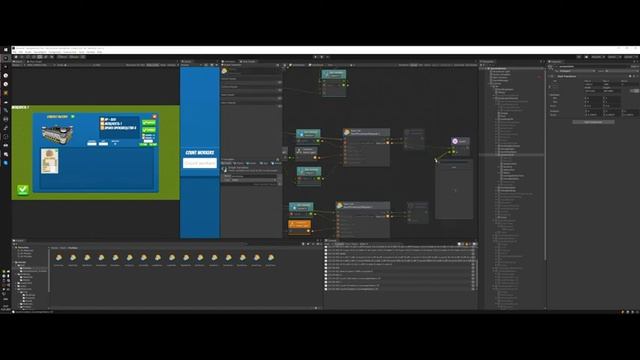 Добавляем рабочих в магазины и обновим систему рейтинга (тихий стрим). Игра UNIVERSE в Unity Bolt смотреть онлайн
