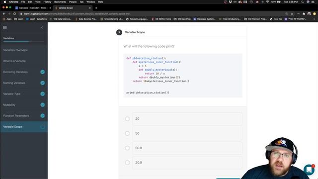 Variables in Python - Variable Scope - Challenges #2 and #3 смотреть онлайн