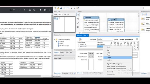 Data Base Task 04 |Relationship Between Tables | 1st Year | Java Institute| Amanda Jayasooriya смотреть онлайн