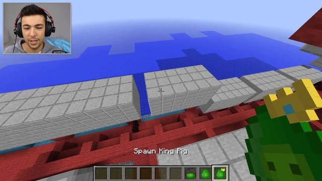 Minecraft ANGRY BIRDS MOD / DEPLOY ENDLESS ANGRY BIRDS TO KILL THE GREEN PIGS!! Minecraft смотреть онлайн
