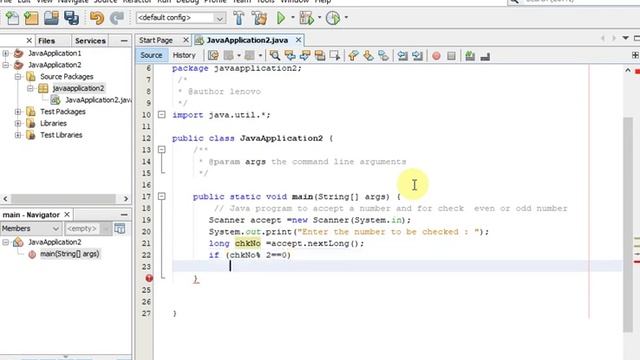 check for Even or Odd Number in Java смотреть онлайн