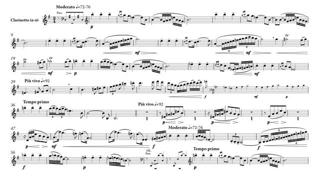 J. Ed. Barat: Chant Slave - clarinet and piano смотреть онлайн