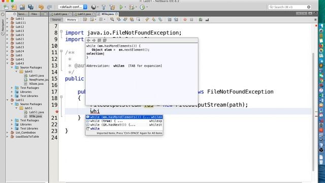 Java 2 - Lab5 - Sử dụng FileInputStream, FileOutputStream trong Java (p1) смотреть онлайн