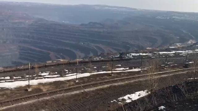 Михайловский ГОК. Карьер . Железногорск. смотреть онлайн