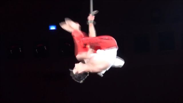 Circus. Aerialist. Цирк. Воздушный гимнаст смотреть онлайн