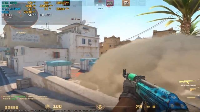 Counter-strike 2 : GTX 650 + i5-12400F смотреть онлайн