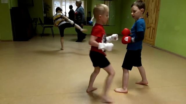 Отработка маваши гери атака и контратака