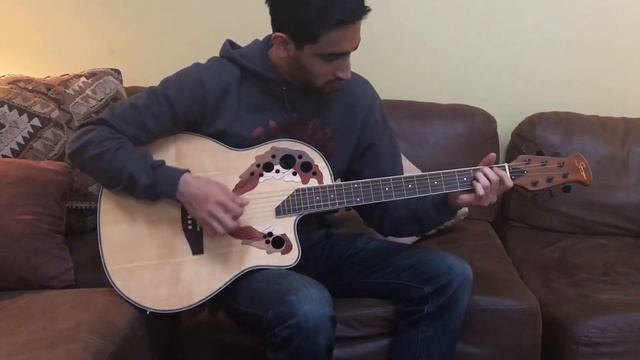 Demo of the Ovation clone acoustic-electric guitar - Little Wing смотреть онлайн