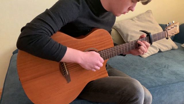 Frank Sinatra - Fly Me To The Moon - Fingerstyle cover смотреть онлайн
