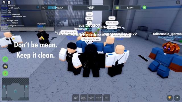 Roblox Prison Roleplay Escape Plan Bully Caught on 4k KARMA Kids at Play Charlie Gamer смотреть онлайн