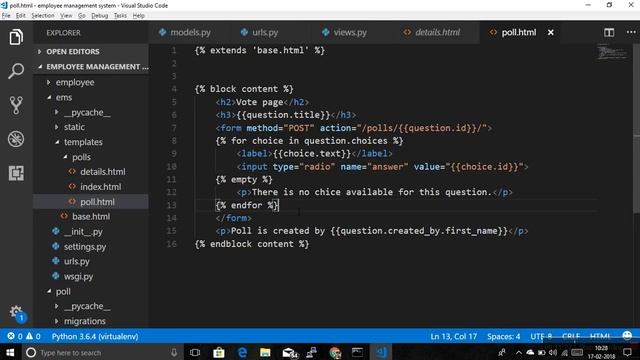 13 | Add data to DB without Django form | by Hardik Patel смотреть онлайн