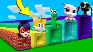 ДЛИННЫЕ КРУГЛЫЕ ТОННЕЛИ В МАЙНКРАФТ ЗОМБАК