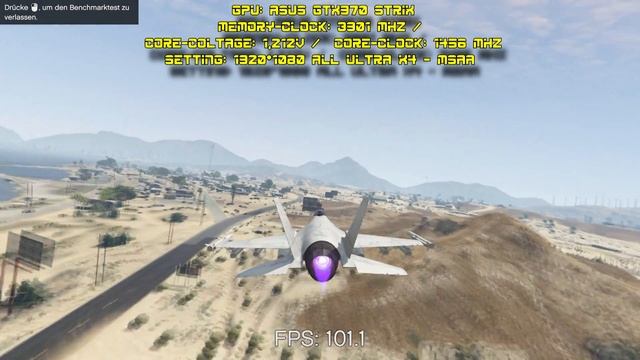 GTA5 Benchmark GTX970 Strix Bios Flash ( German FullHD ) смотреть онлайн
