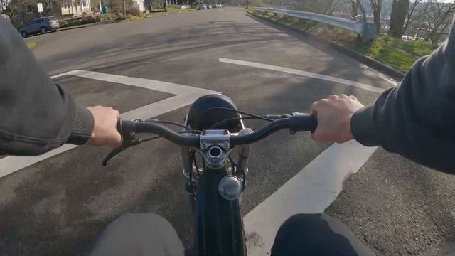 Very Rare Puch Maxi N Custom Moped! Test Ride! смотреть онлайн