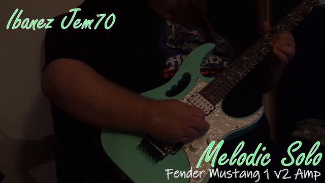 Ibanez JEM70 - Melodic Solo