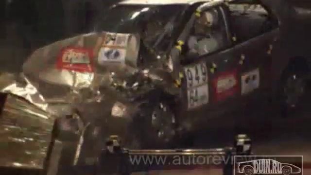 Краш-тест Fiat Albea смотреть онлайн