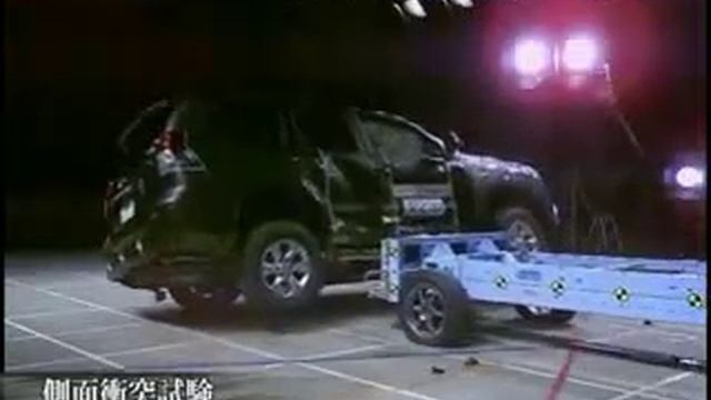 Crash Test 2010 - 20** Toyota Prado Landcruiser / Lexus GX (Side Impact) JNCAP смотреть онлайн