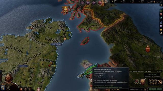 Crusader Kings III, Petit roi Murchad mac Donnchad de Munster #2 смотреть онлайн