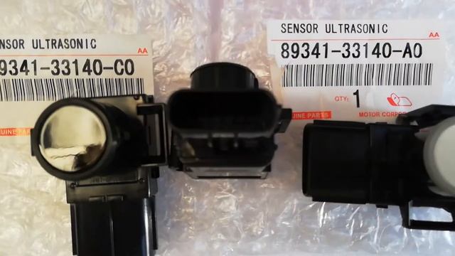 89341-33140 / 89341-33130 Датчик парковки Toyota Lexus Тойота Лексус Парктроник parking 8934133140 смотреть онлайн