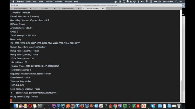 API testing in postman - Running Postman collection in the Docker смотреть онлайн