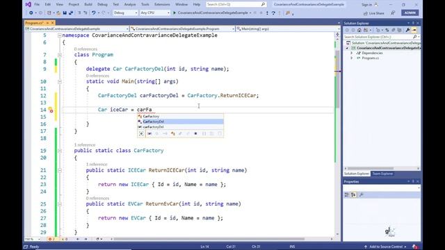 C# Delegates (Part 3 - Covariance and Contravariance) - Advanced C# Tutorial (Part 3.3) смотреть онлайн