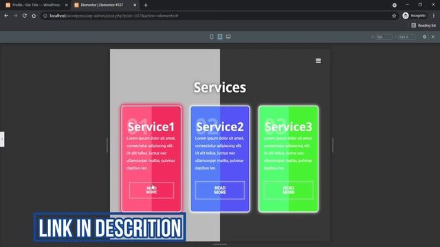 Elementor Card Effect || WordPress Elementor Card For Service