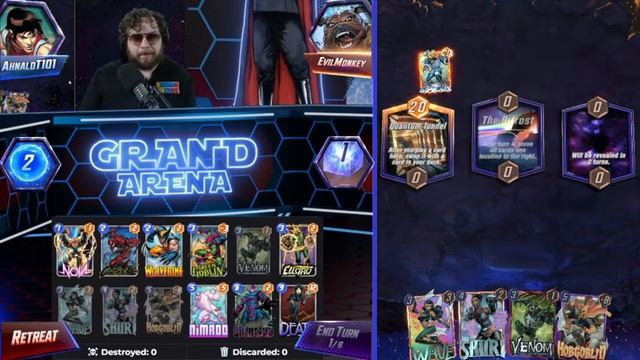 Nimrod Gameplay Testing - Dominating the NEW Marvel Snap Season смотреть онлайн