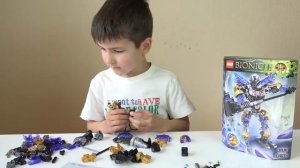 LEGO Bionicle 2016 Onua Uniter of Earth full review / Обзор Онуа объединитель земли / SanSanychTV
