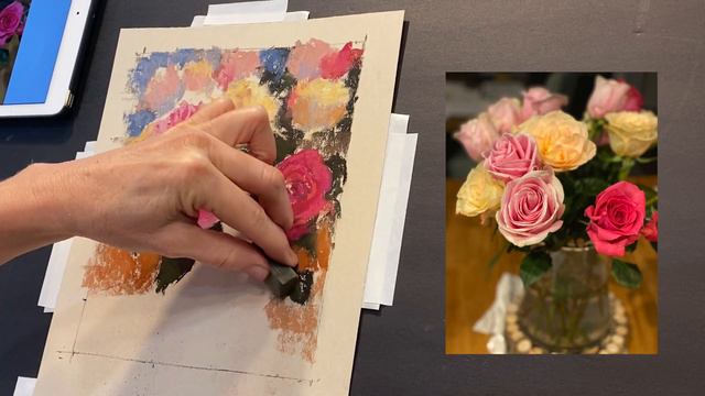 How to Paint Roses / in Soft Pastel смотреть онлайн
