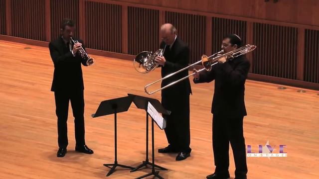 Live On Stage presents NY Brass Arts Trio смотреть онлайн