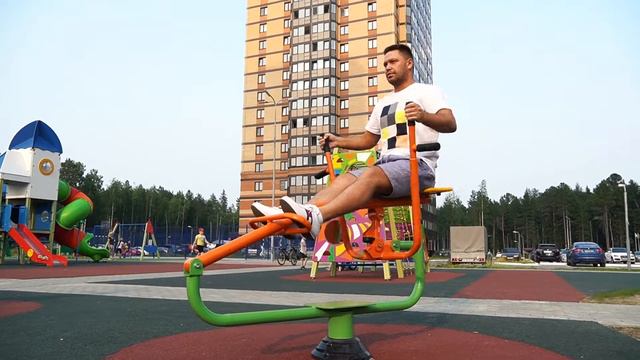 Спортивная площадка в ЖК 