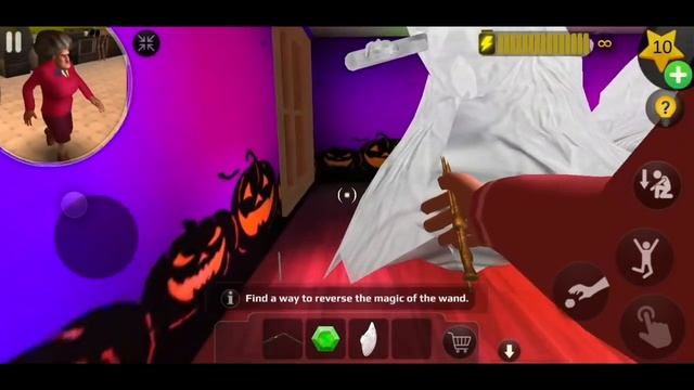 SCARY TEACHER 3D - ROUND 5 - Halloween Update | New Level Unlocked - Gameplay смотреть онлайн