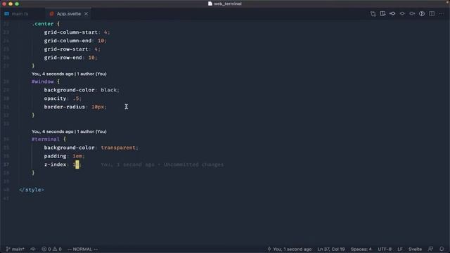 Building a Terminal in the Web with Svelte [ EP.1 ] смотреть онлайн