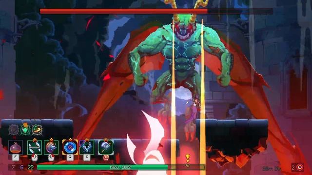 Dead Cells Return to Castlevania - Dracula Boss Fight and Ending Gameplay смотреть онлайн