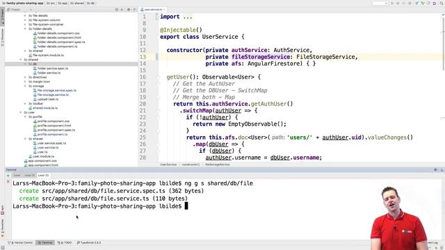 The Advanced Photo Sharing App | S1p112 | Refactoring and Adding file service to get file metadata смотреть онлайн